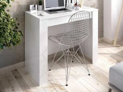 Consola Extensivel Onega - 10 Lugares - 4 Extensoes - Cor: Branca