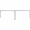 Consola Mesa Extensivel 12 Lugares, 6 Extensoes, Branco - Onega