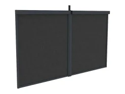Cortina Retratil Para Pérgola Bioclimatica L3,67 X A2,05 M - Viadana