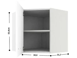 Cozinha Completa De Canto, 13 Elementos De Arrumação, Branco - Trattoria