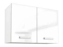 Cozinha Completa De 240 Cm Com 8 Compartimentos De Arrumação Cor Branco - Trattoria