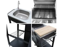Cozinha Exterior Texas - 4+1 Queimadores