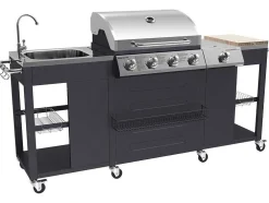 Cozinha Exterior Texas - 4+1 Queimadores