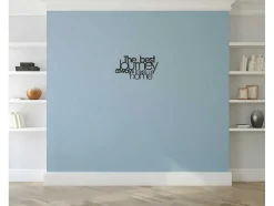 Decoração Metalica Journey, Preto, 70X1,5X40 Cm, Epikasa