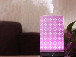 Diffuseur D'Aromes Ultrasonique 9W Avec Led En Bleu