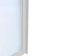 Divisória De Atelier Em Aluminio Termolacado Branco De 180X105 Cm - Bayview