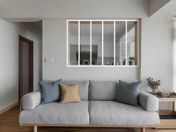 Divisória De Atelier Em Aluminio Termolacado Branco De 180X105 Cm - Bayview