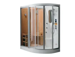 Duche De Canto Spa-Termas-Sauna Haumea - L157 X P110 X A215 Cm Canto Esquerdo