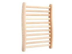 Encosto Ergonomico Em Hemlock Para Sauna