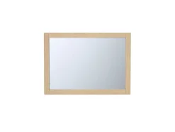 Espelho Retangular Com Contorno Em Folha De Carvalho L50 X A70 Cm - Timea