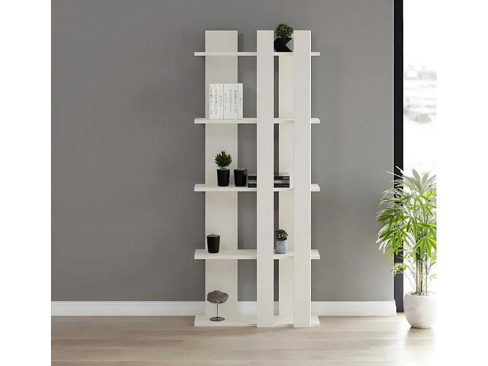 Estante Cristiana, Branco, 75X20X180 Cm, Epikasa