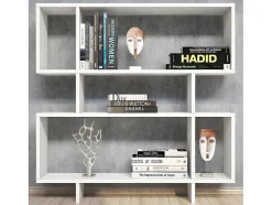 Estante Hera, Branco, 100X22X111 Cm, Epikasa