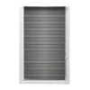 Estore Enrolador Dia/Noite Em Poliester - 90 X 180 Cm - Cinza - Barili