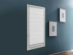 Estor Enrolavel Dia/Noite Em Poliester - 90 X 180 Cm - Branco - Barili