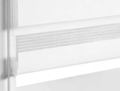 Estor Enrolavel Dia/Noite Em Poliester - 90 X 180 Cm - Branco - Barili