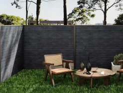 Extensao De Painel De Vedacao Em Composito Para Enterrar No Chao Enola A.180 Cm - Antracite