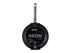Frigideira De 24 Cm Em Alum?Nio Forjado Com Revestimento De M?Rmore