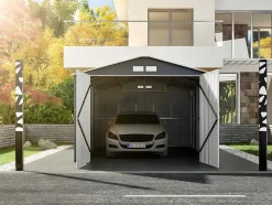 Garagem Em Aco Galvanizado Cinza 18,7 M - Neron