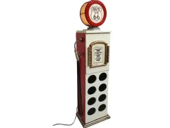 Garrafeira Com Lampada Para 8 Garrafas De A.112 Cm Cor Branco Com Manipulo A Esquerda - Drive-In