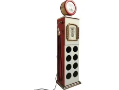 Garrafeira Com Lampada Para 8 Garrafas De A.112 Cm Cor Branco Com Manipulo A Esquerda - Drive-In