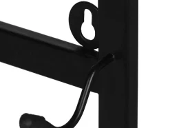 Garrafeira De Parede, 9 Garrafas, L19 X A92 Cm Metal Preto - Routal