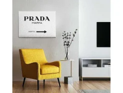 Impressao Em Tela Prada Marfa, Branco, 45X3X70 Cm, Epikasa