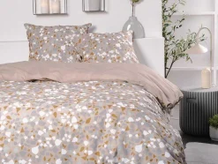 Jogo De Cama Algodao Estampagem Terrazzo, Capa De Edredão 220 X 240 Cm + 2 Fronhas 63 X 63 Cm Multicolor - Terazino