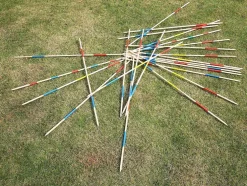 Jogo De Tabuleiro Gigante Em Madeira Mikado 90 Cm - Caribou