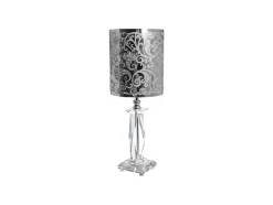 Lampada De Mesa Toro, Cromio, 14X8X12 Cm, Epikasa