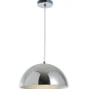 Lampada De Suspensao Mads, Cromio, 40X40X150 Cm, Epikasa