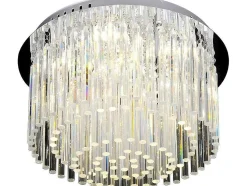 Lampada De Tecto Euphoria, Cromio, 40X40X25,5 Cm, Epikasa