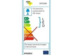 Lampada De Tecto Euphoria, Cromio, 40X40X25,5 Cm, Epikasa