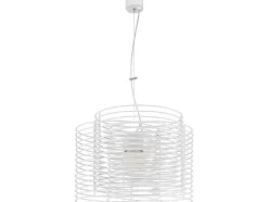 Lampada De Tecto Ringo, Branco, 46X46X100 Cm, Epikasa