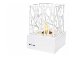 Lareira De Mesa A Etanol Com Design Em Aco Esmaltado
