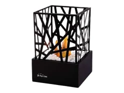 Lareira De Mesa A Etanol Com Design Em Aco Esmaltado