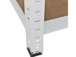 Mbi - Prateleira Metalica 5 Prateleiras 875 Kg Branco X2