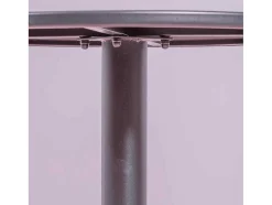 Mesa Alta Industrial Em Aco Com 76 Cm De Altura - Brandon - Preto