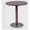 Mesa Alta Industrial Em Aco Com 76 Cm De Altura - Brandon - Cinza