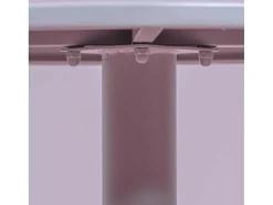 Mesa Alta Industrial Em Aco Com 76 Cm De Altura - Brandon - Cinza
