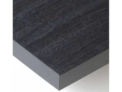 Mesa Consola Extensivel, 160, Para 8 Péssoas, Pés De Madeira, Carvahlo E Preto