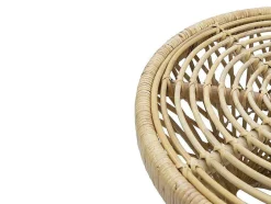 Mesa De Apoio Em Rotim Cor Natural - Giali