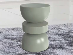 Mesa De Apoio Metal Verde - Tuvami