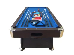 Mesa De Bilhar De 8 Pés Com Banco De Armazenamento Viper Blue