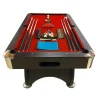 Mesa De Bilhar De 7 Pés Completa Com Acessórios Iron Red