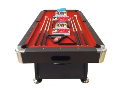 Mesa De Bilhar De 8 Pés Completa Com Acessórios Viper Red