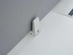 Mesa De Escritório 4 Péssoas Branco C140 Cm, Com Separador - Downtown
