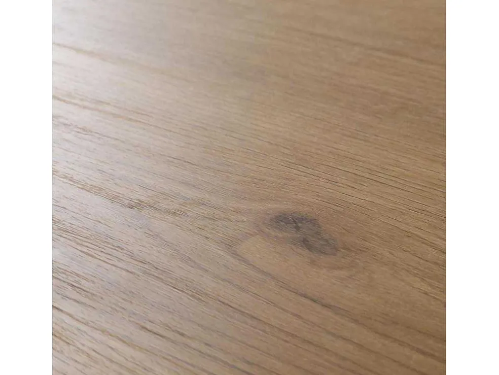 Mesa De Sala De Jantar, 6 Péssoas, 140, Robusto E Estavel Gracas A Sua Estrutura E Pernas Solidas, Oak E Branca, Industrial