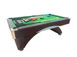 Mesa De Sinuca Moderna De 8 Pés Completa Com Acessórios - Poseidon