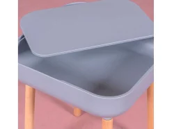 Mesa Lateral Pop Estilo Nordico - Cinza