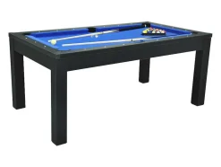 Mesa Transformavel De Bilhar E Ping-Pong Cor Preta De C182 X L102 X A80 Cm - Sousa